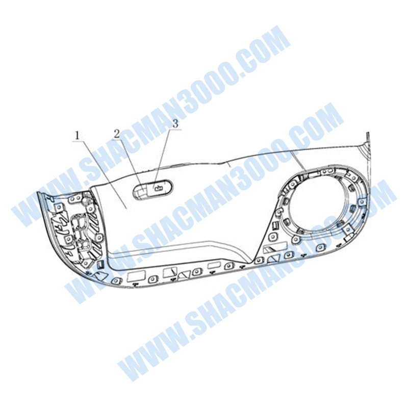 DZ14251330070 Right Door Sundries Box