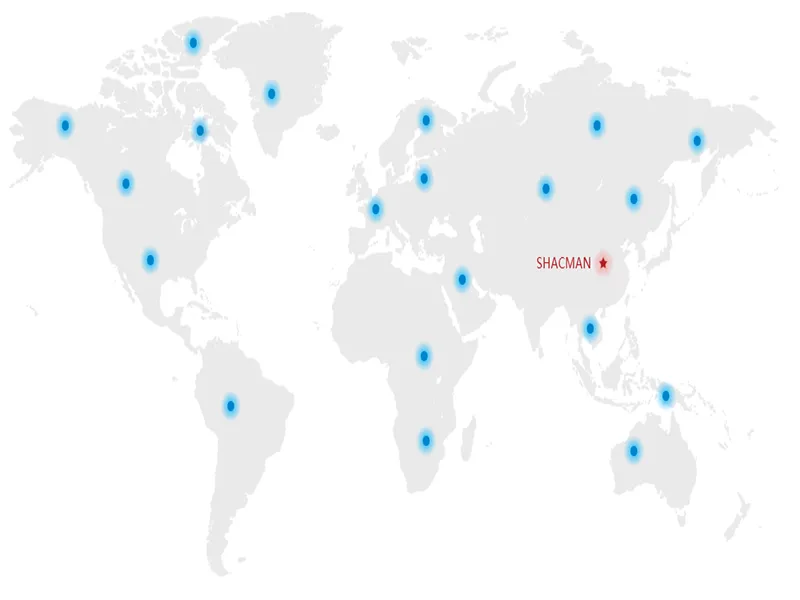 SHACMAN Parts Global Supply Network