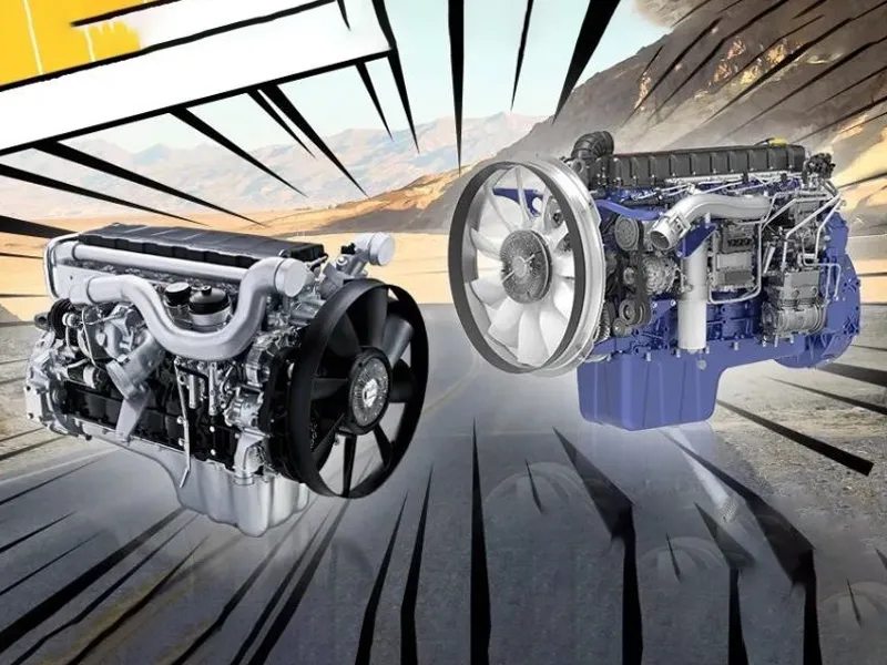 Engine components from Shacman OEM parts manufacturer