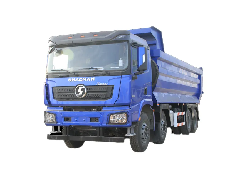 Shacman truck in construction