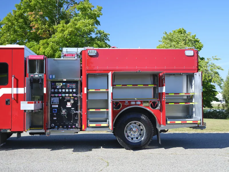 shacman fire truck