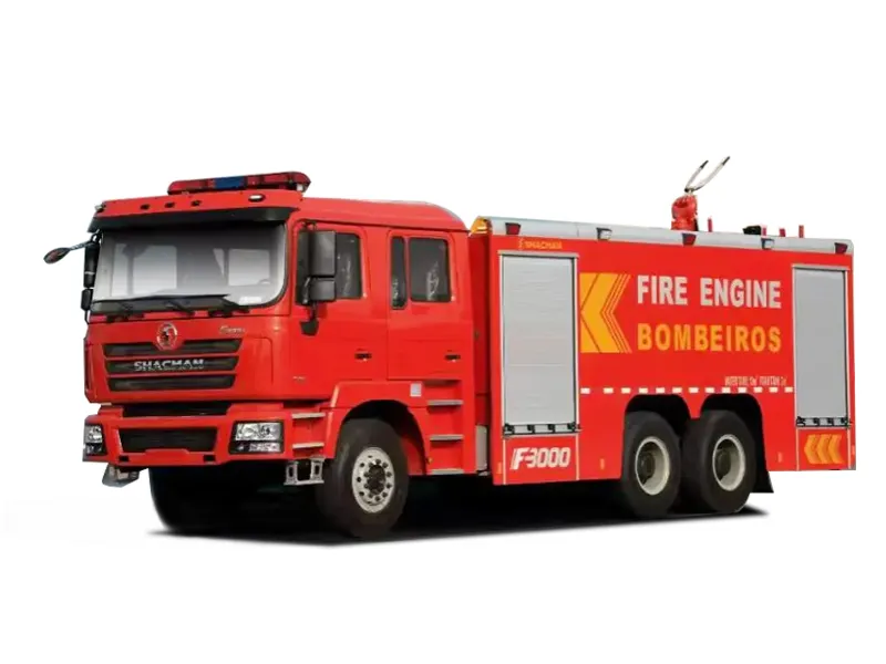 shacman fire truck