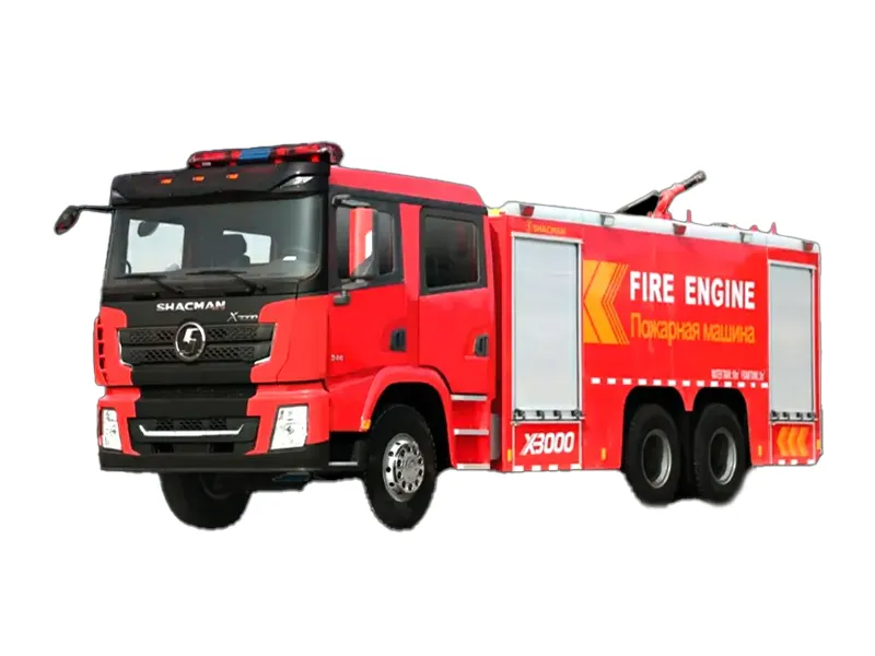 shacman fire truck