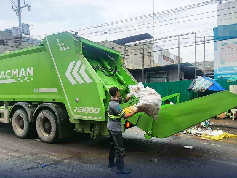 shacman garbage truck