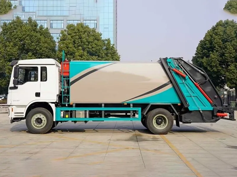 shacman garbage truck