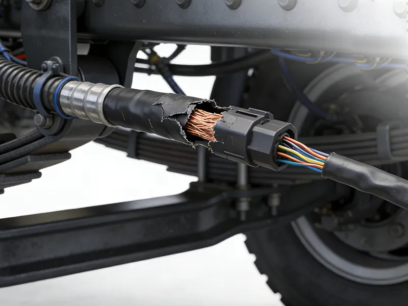 Shacman ABS Sensor Wiring