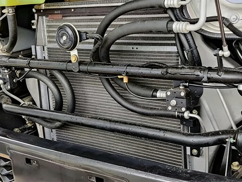 Shacman H3000 Cooling Net installation