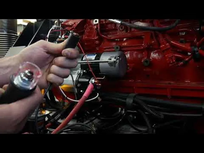 Shacman Starter Motor Location