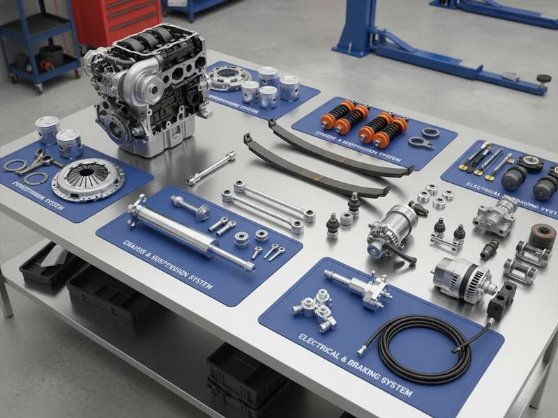 Shacman Original Overhaul Package