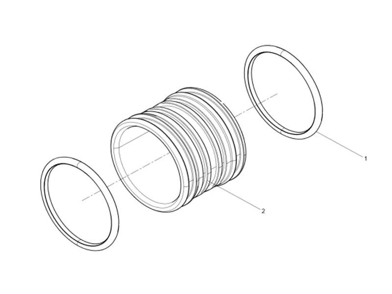Shacman WP10 Water Pipe Connector