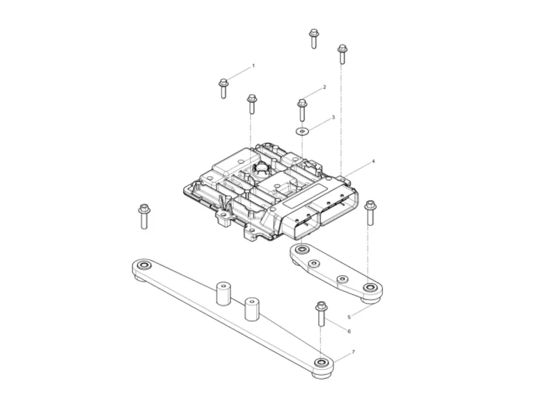 Shacman WP10 Electronic Control Unit Group