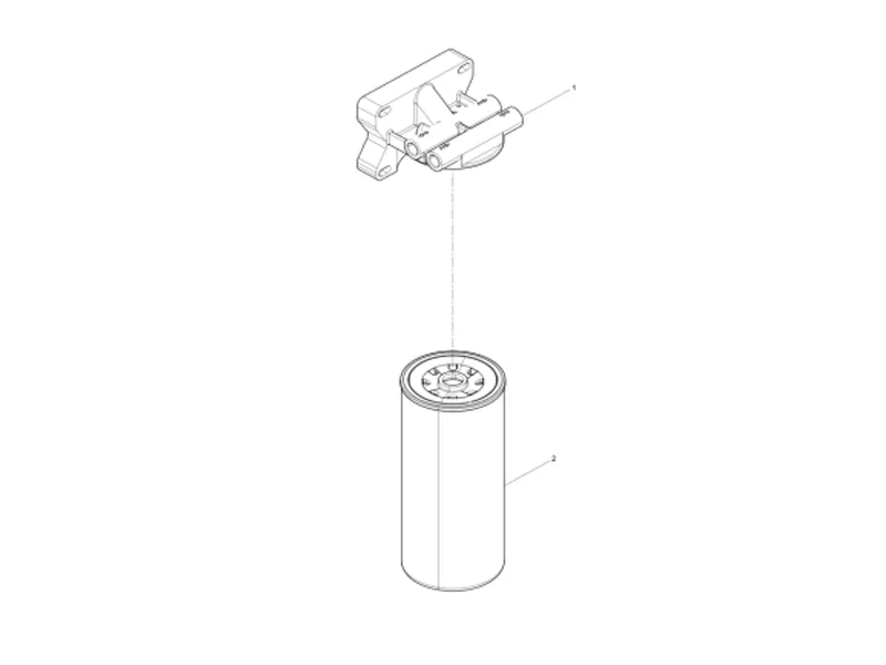 Shacman WP10 Fuel Fine Filter