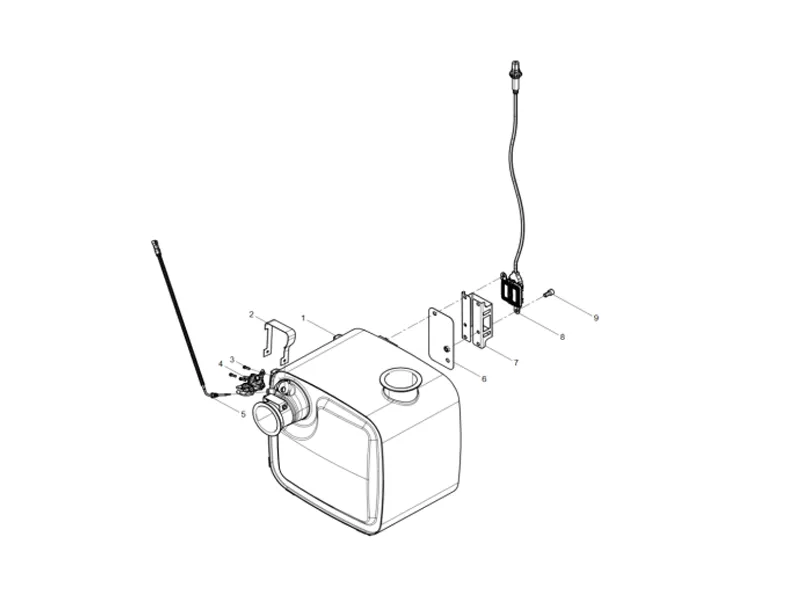 Shacman WP10 SCR Box Assembly