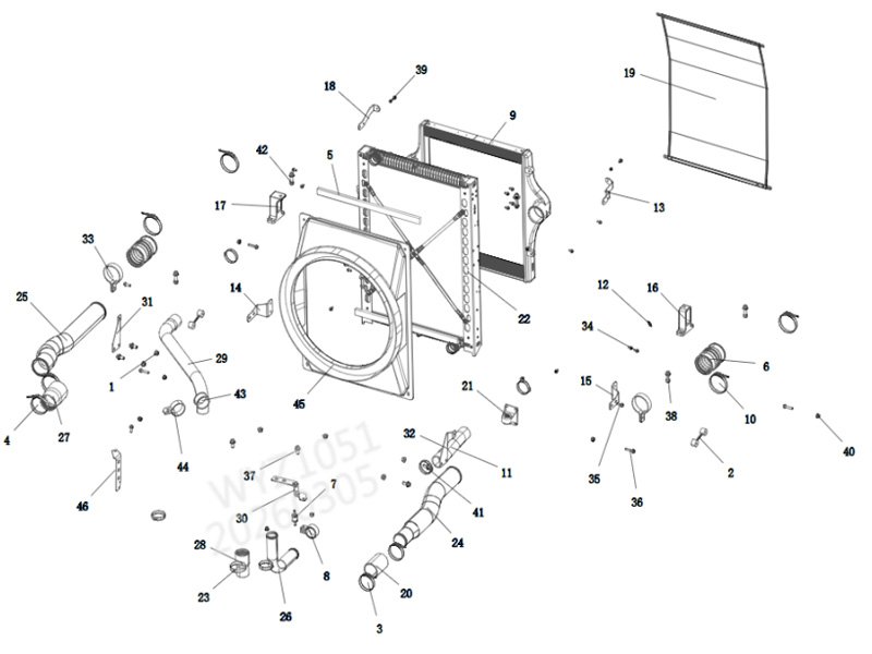 Shacman X5000 Cooling System