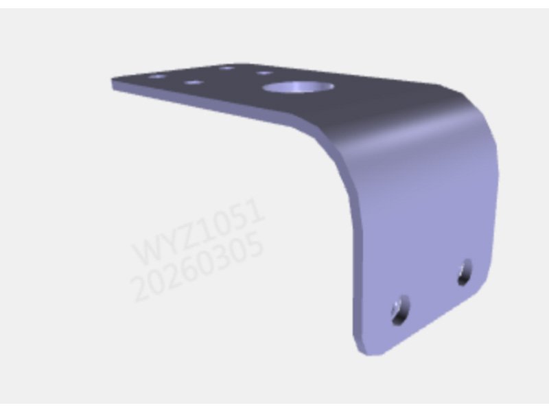 Shacman X5000 Expansion Tank Bracket Assembly