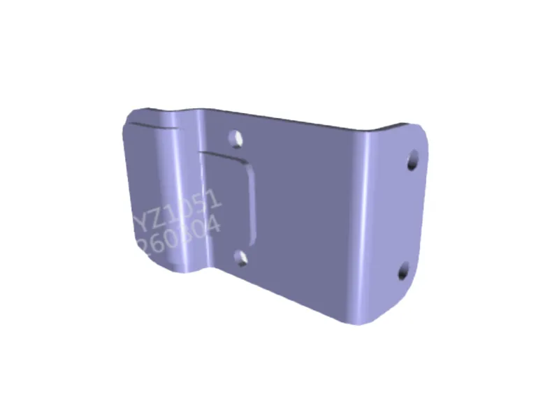 Shacman X5000 Fixed Bracket Assembly On Flat Tube