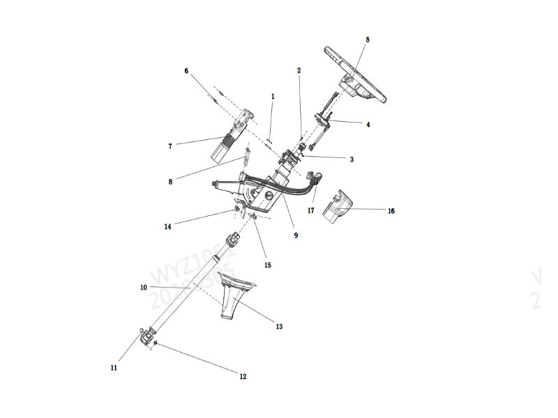Shacman X5000 Steering Control