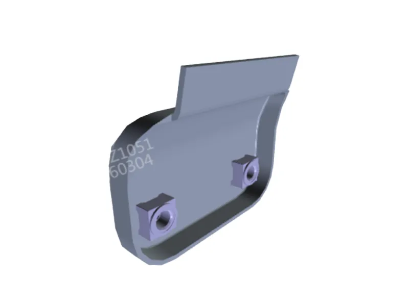 Shacman X5000 Work Light Clamp Seat Assembly