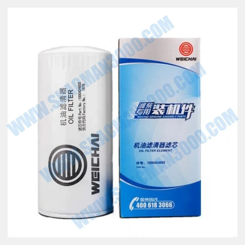 Filtro fino de combustible Shacman