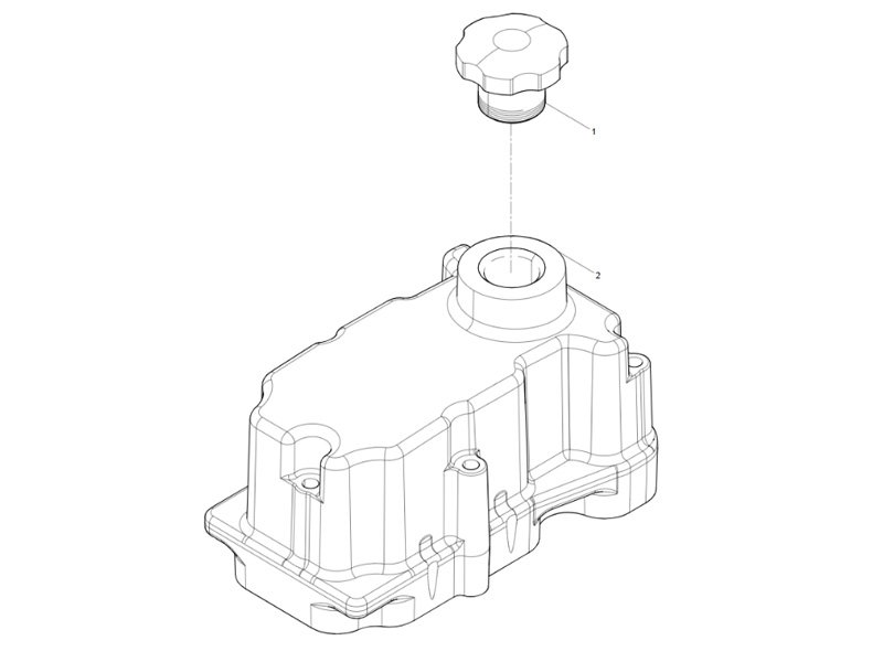 Shacman WP12 Cylinder Head Cover Assembly