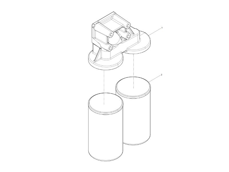 Shacman WP12 Oil Filter