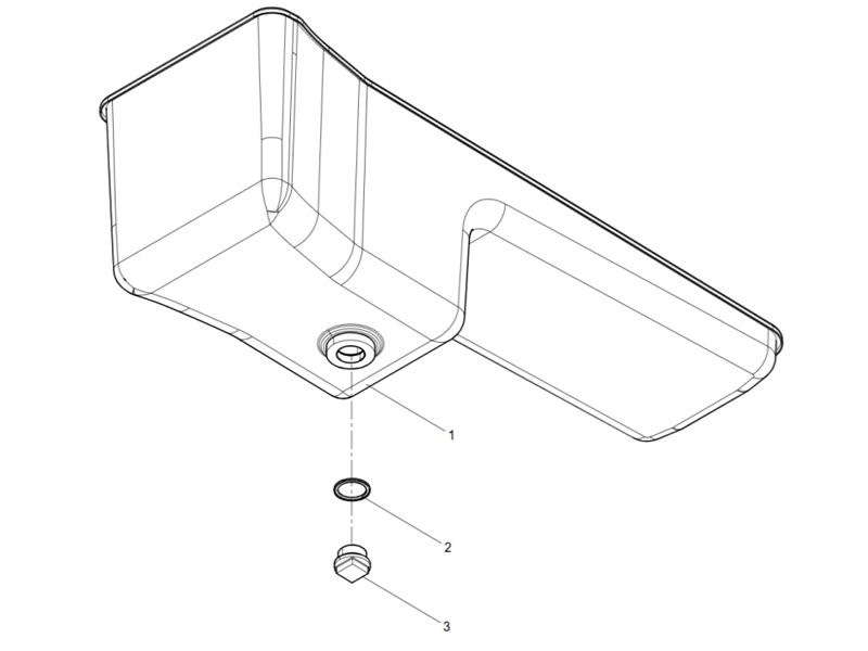 Shacman WP12 Oil Pan Assembly