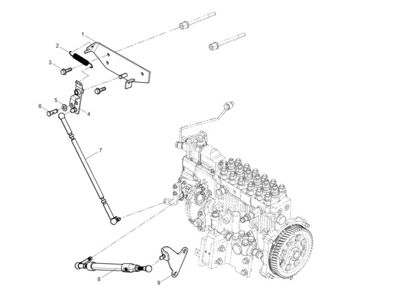 Shacman WP12 Shut-Down Device Group