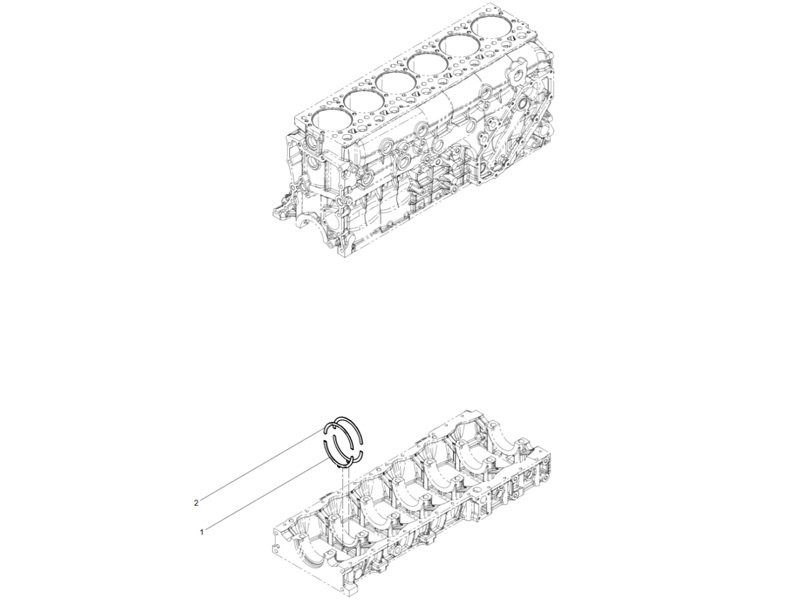 Shacman WP12 Thrust Plate Group