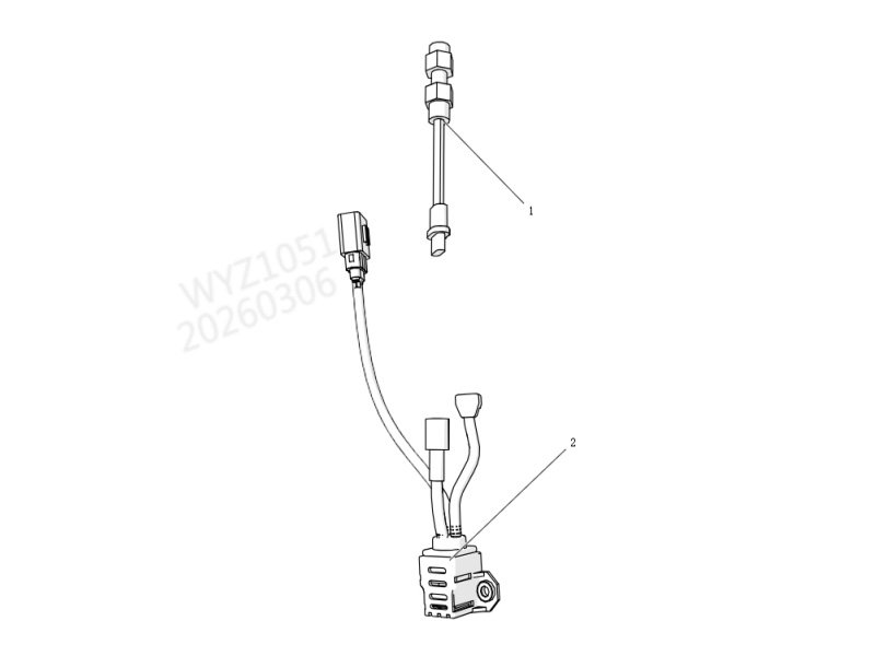 Shacman X5000 2020060-Oil Pump Motor Assembly