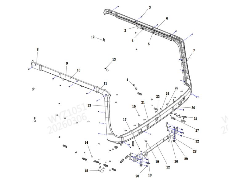 Shacman X5000 Assembly Parts
