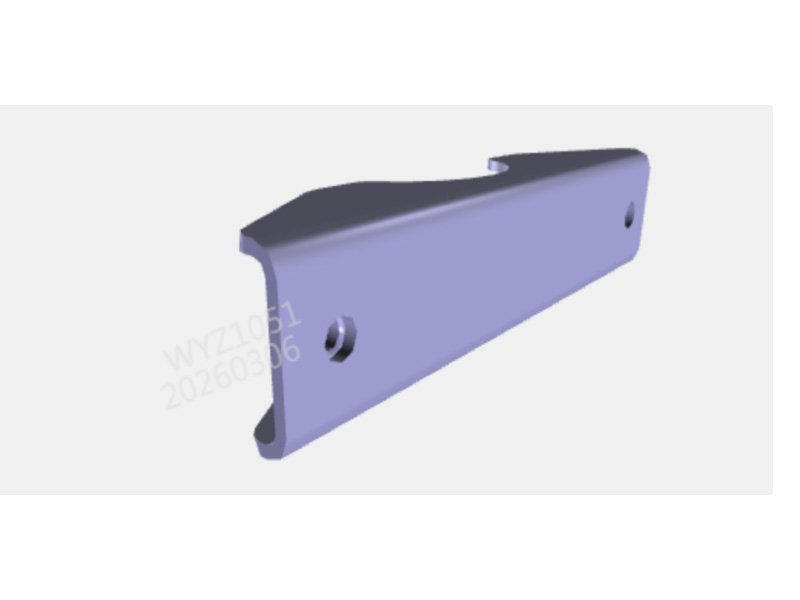 Shacman X5000 Bumper Reinforcement Bracket Assembly