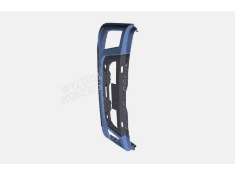 Shacman X5000 Bumper Sub Assembly-X3000-Without Mesh