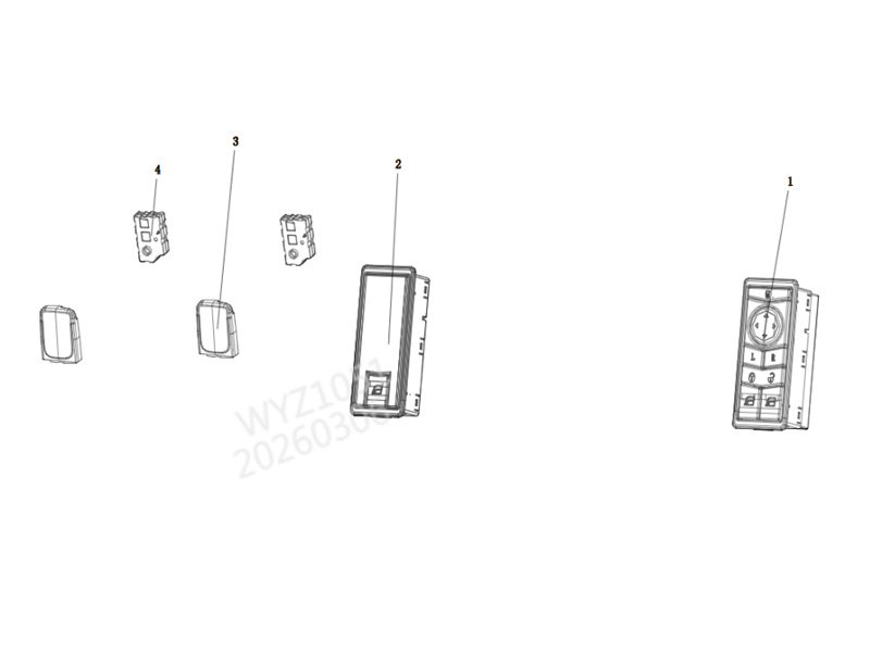 Shacman X5000 Cab Electrical Accessories