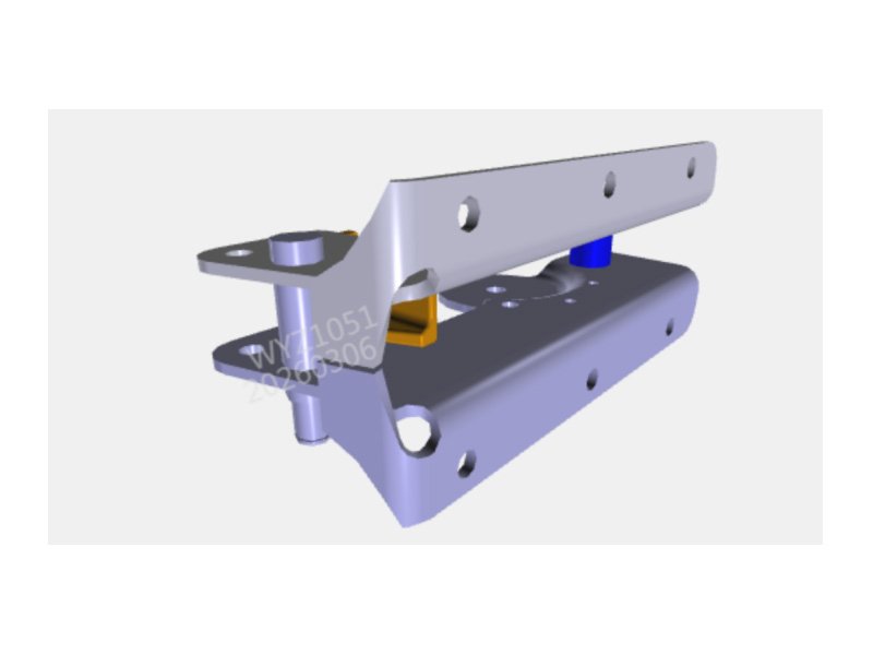 Shacman X5000 Cab Turnover Shaft Right Support Assembly-RHD