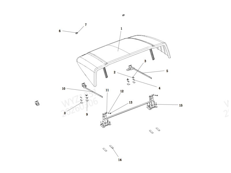Shacman X5000 Deflector