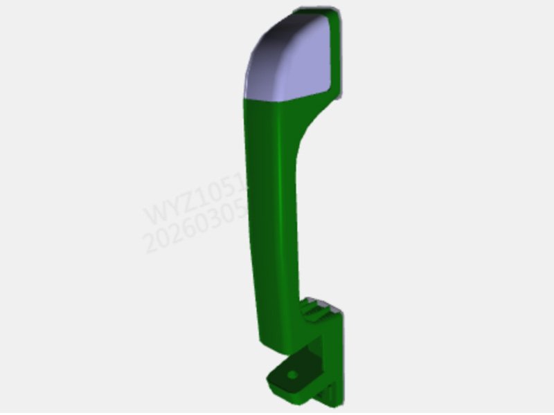 Shacman X5000 Front Grille Left Handle Assembly