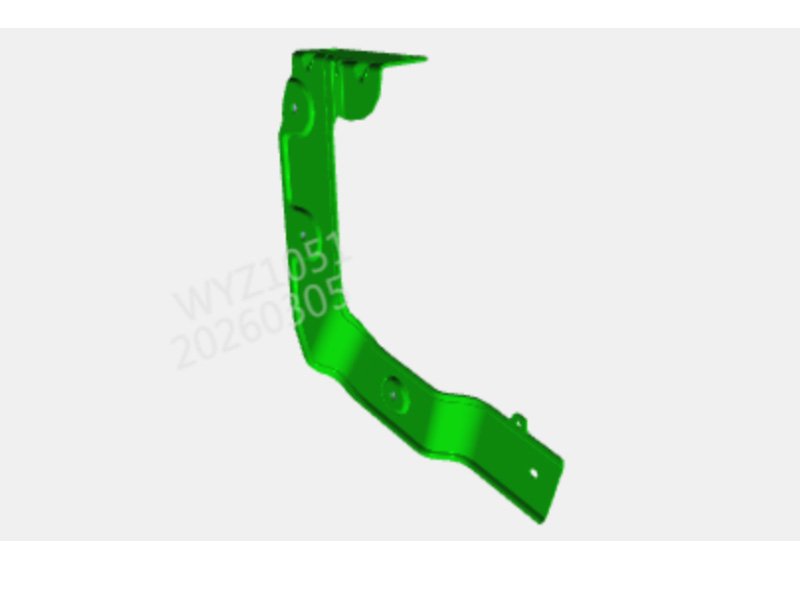 Shacman X5000 Front Grille Lock Left Mounting Bracket Assembly