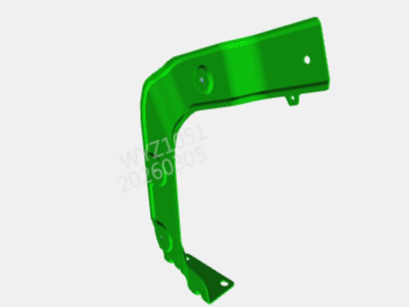 Shacman X5000 Front Grille Lock Right Mounting Bracket Assembly