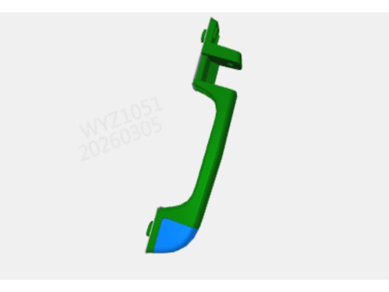 Shacman X5000 Front Grille Right Handle Assembly