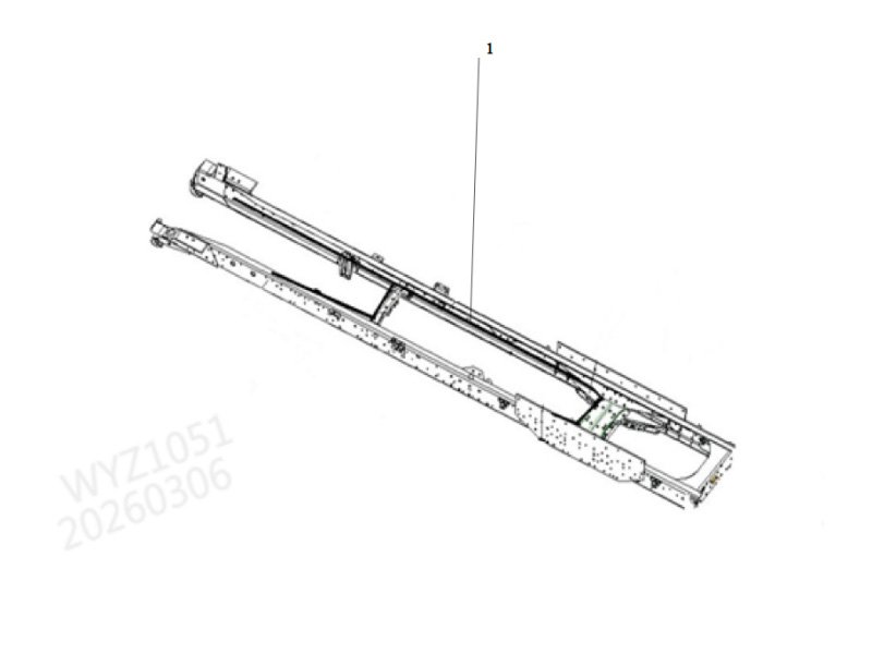 Shacman X5000 Fuel Tank Harness-Extension Wire