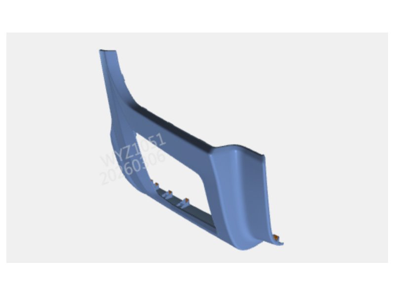 Shacman X5000 Left Bumper Body Assembly