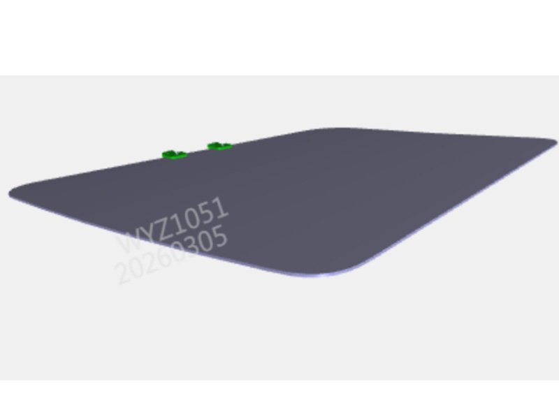 Shacman X5000 Left Door Glass Assembly