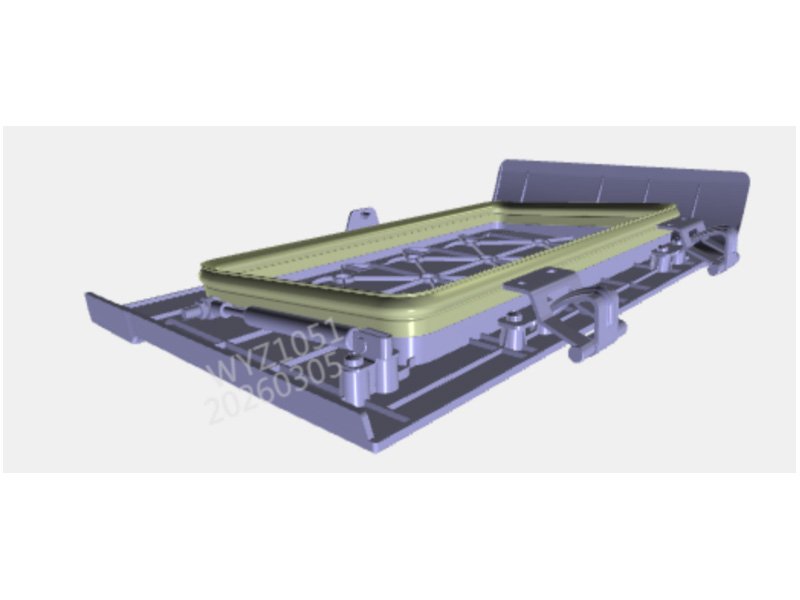 Shacman X5000 Left Toolbox Cover Assembly