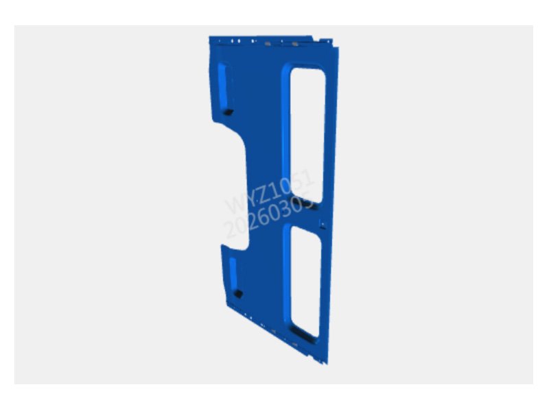 Shacman X5000 Rear Wall Lining Assembly (High Channel)