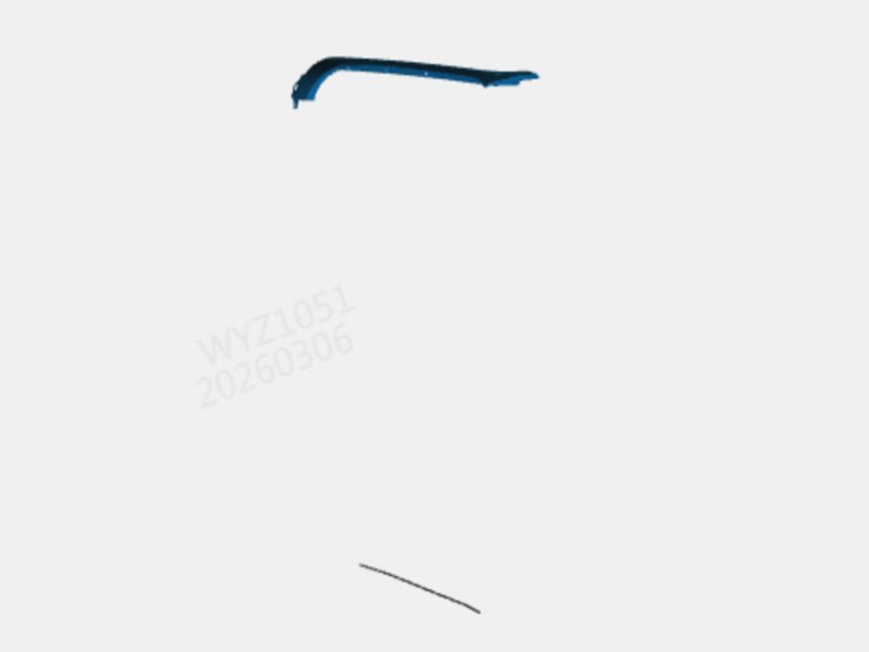 Shacman X5000 Right A-Pillar Trim Panel Assembly