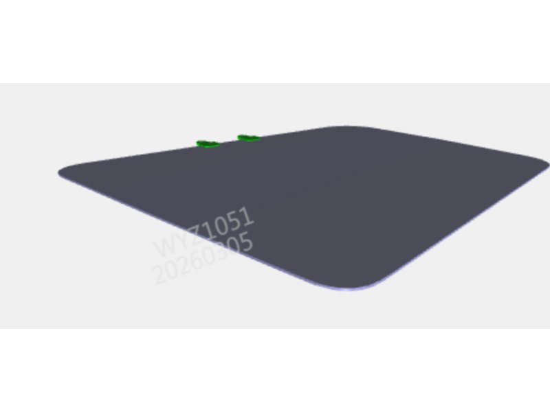 Shacman X5000 Right Door Window Glass Assembly
