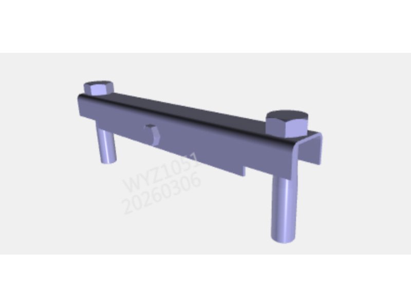 Shacman X5000 Spare Tire Carrier Assembly