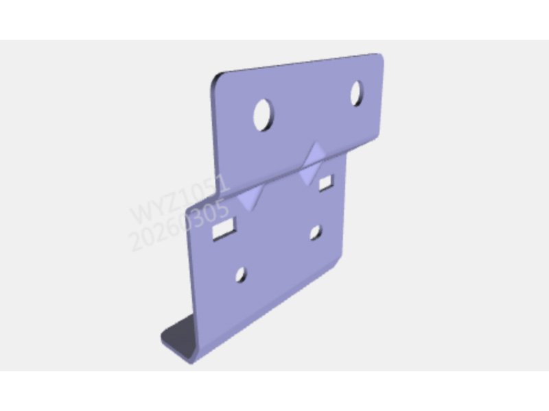 Shacman X5000 Tool Box Lock Bracket Assembly