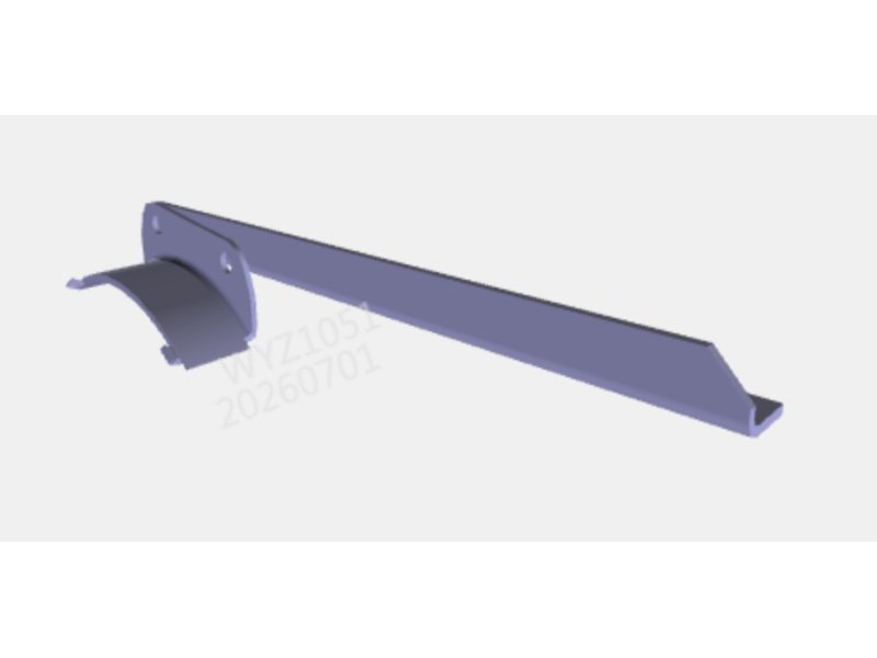 Shacman H3000 Air Reservoir Bracket Assembly