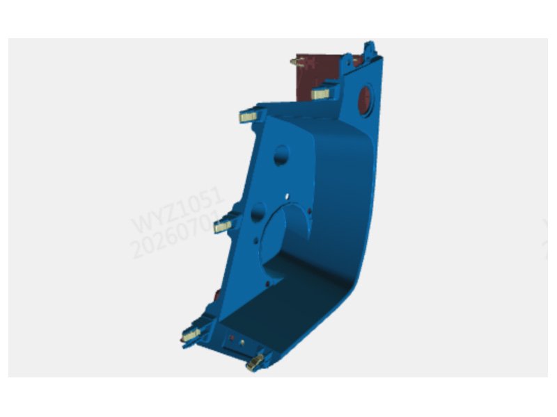 Shacman H3000 Auxiliary Instrument Panel Left Cover Plate Assembly